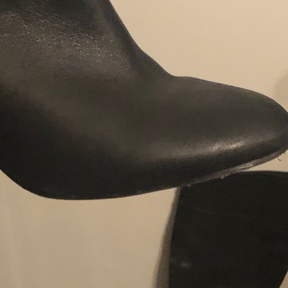 Enzo Angiolini Size 9.5 Leather Black Boots - Picture 10 of 11